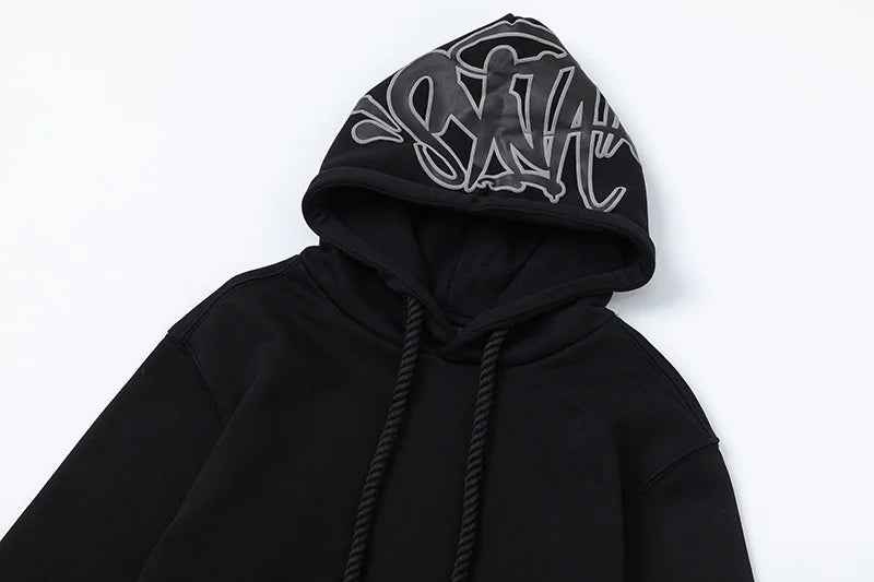 Fashion Jacket and Trousers Sports Jogging Men Cotton Hoodie Young Hooded Tops Pants Women's Streetwear Coats Warm Tracksuit