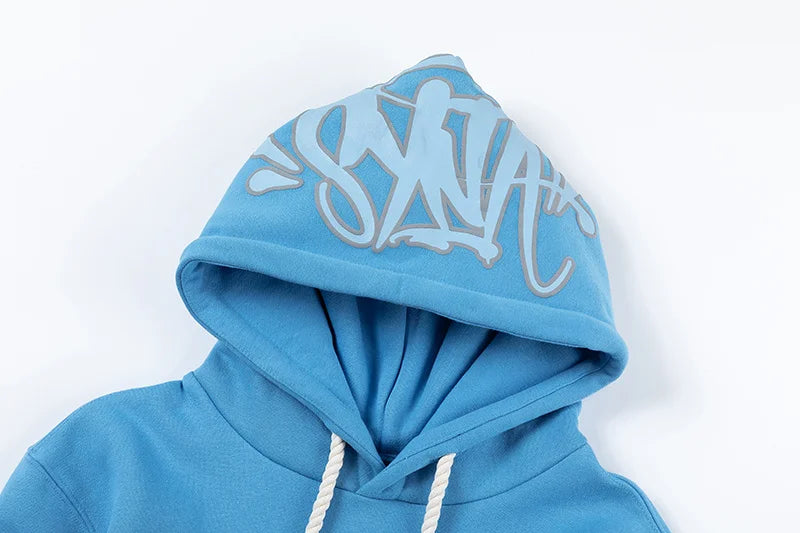 Fashion Jacket and Trousers Sports Jogging Men Cotton Hoodie Young Hooded Tops Pants Women's Streetwear Coats Warm Tracksuit