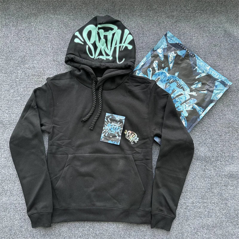 Fashion Jacket and Trousers Sports Jogging Men Cotton Hoodie Young Hooded Tops Pants Women's Streetwear Coats Warm Tracksuit