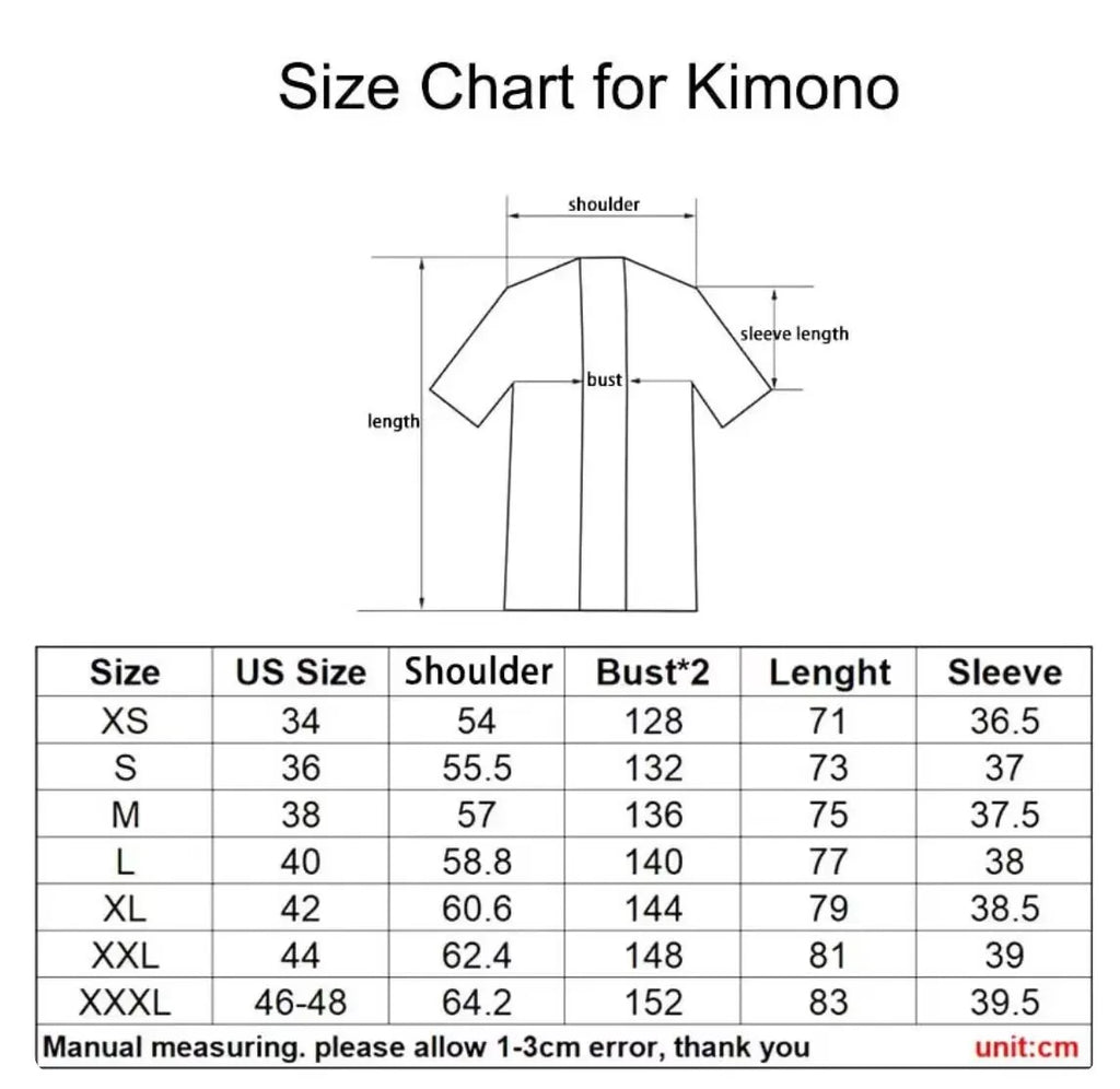 Demon Killer Cartoon Kimono Style Jacket Anime Cape Half Sleeve Cardigan