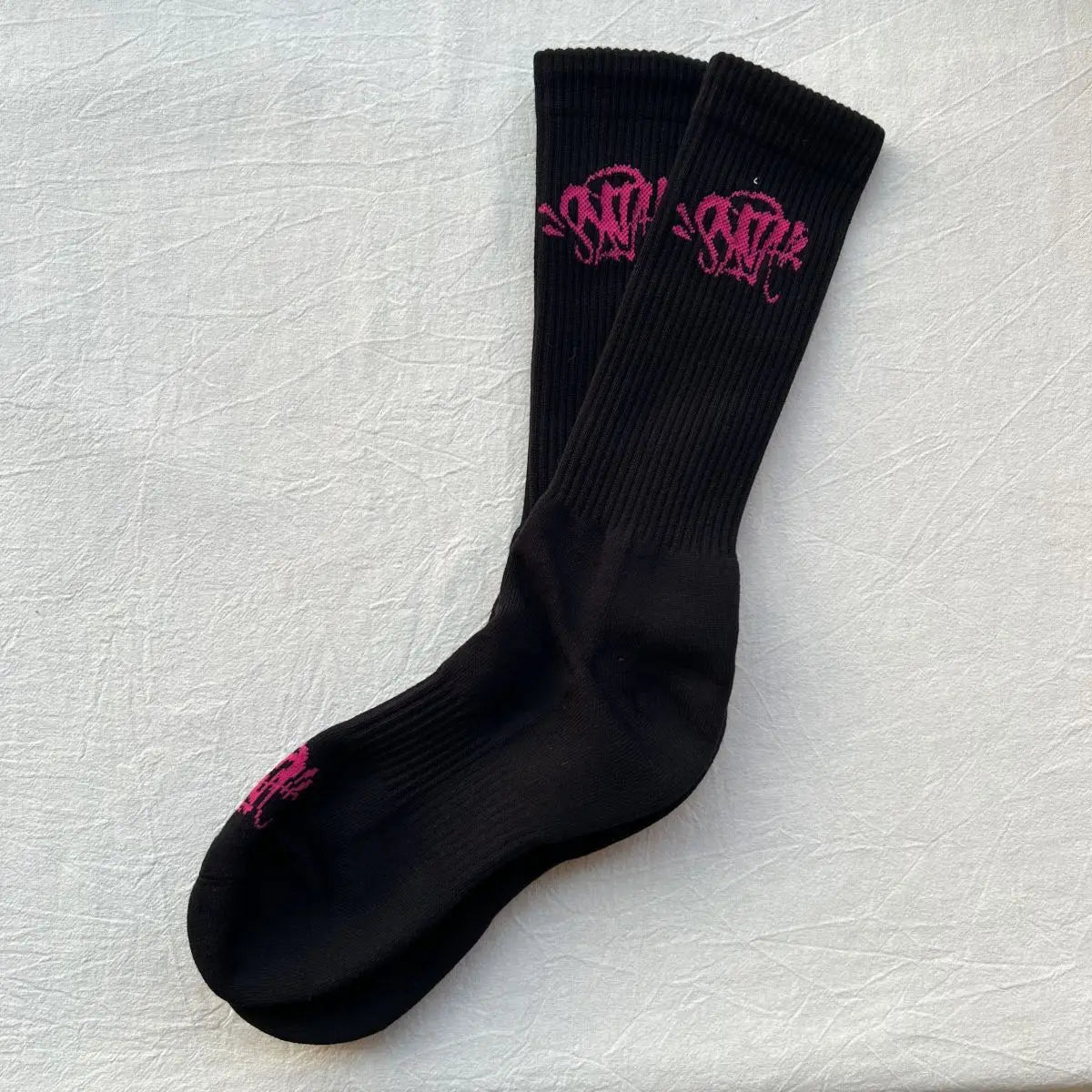 Sy World Socks Black Green Men Sock Mid-Calf Cotton Sport Socks Breathable Sweat Absorbent Fashionable Men's Socks
