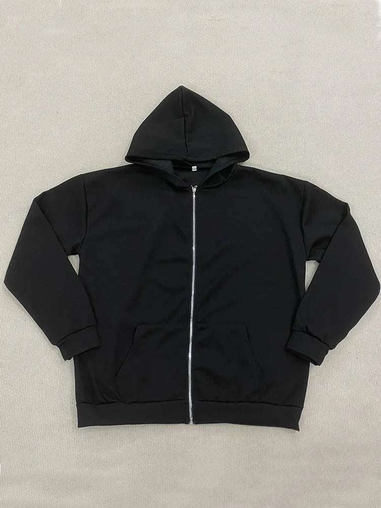 Europe, America, autumn and winter, the new hoodie with leopard print on both sides is fashionable and personalized.